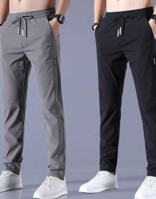 Pack of 2 Men Straight Track Pants